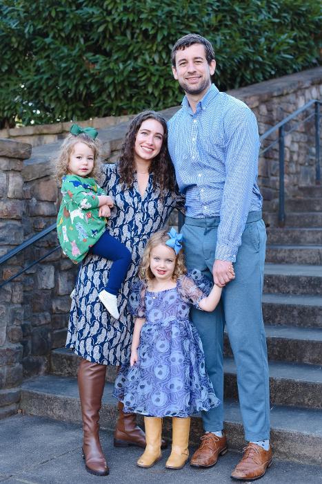 Dr. Blake nelson with his family