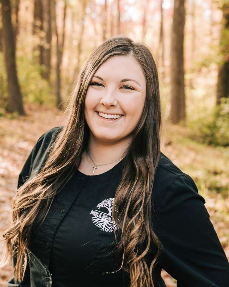 Megan, a dental assistant at benton & nelson dds, winston-salem nc