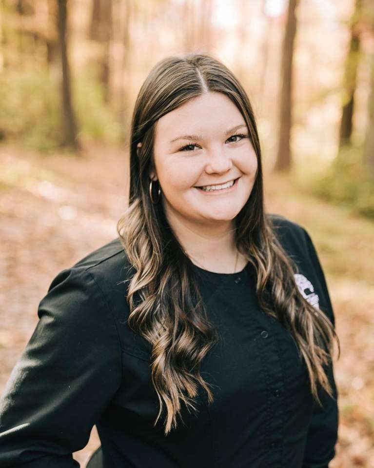Molly, a dental assistant at benton & nelson dds, winston-salem nc